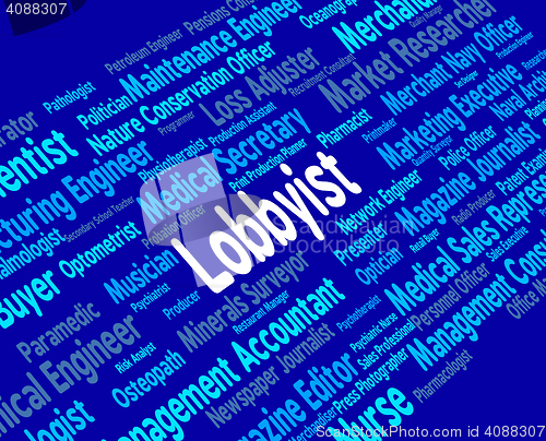 Image of Lobbyist Job Shows Career Lobbyies And Experts