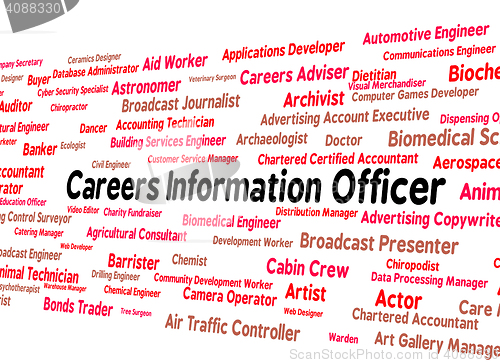 Image of Careers Information Officer Represents Employment Knowledge And 