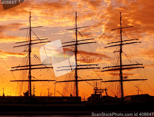 Image of Boat silhouette