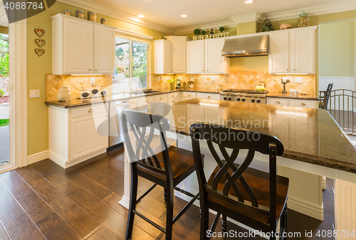 Image of Beautiful Custom Kitchen Interior