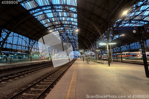 Image of Railway station interior