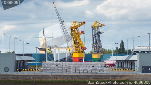 Image of Large cargo dock