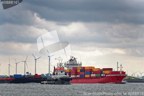 Image of Large cargo ship