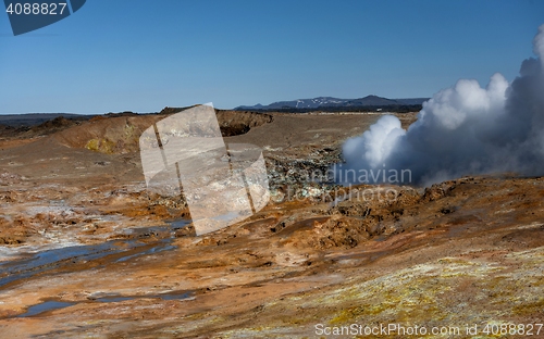 Image of Geothermally active valley