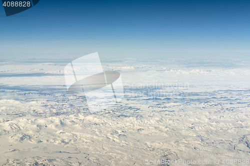 Image of Aerial photo of Iceland