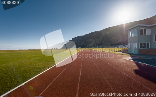 Image of Running track outdoors