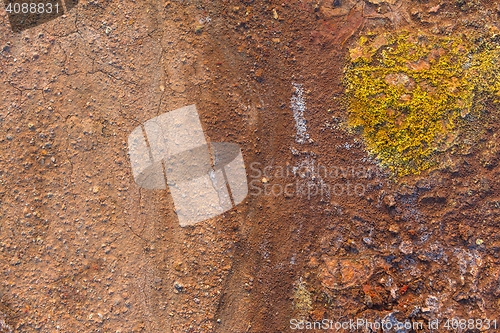 Image of Dry soil closeup