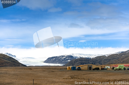 Image of Scenic mountain landscape shot