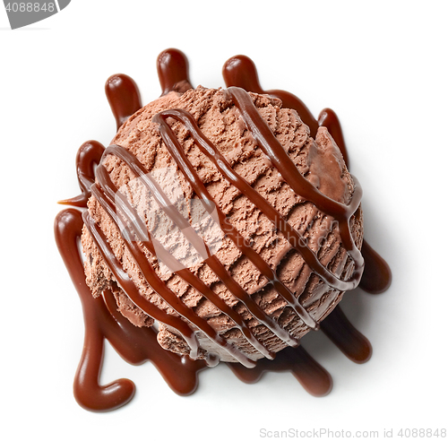 Image of Chocolate ice cream