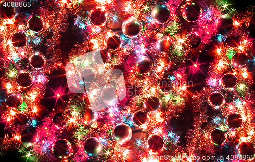 Image of color christmas background