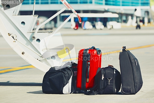Image of Luggage at the airport