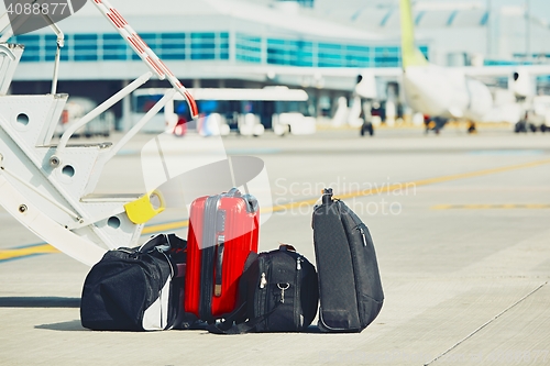 Image of Luggage at the airport