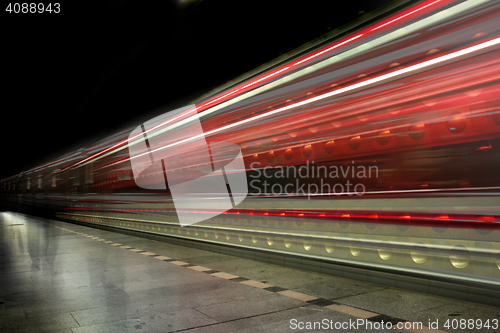 Image of subway in the prague