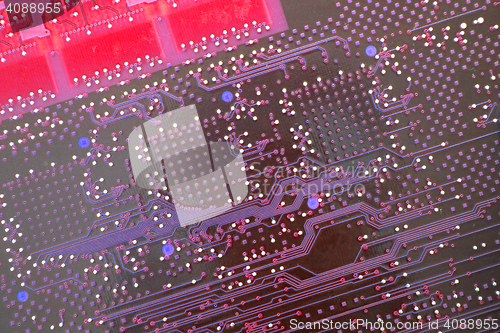 Image of technology background