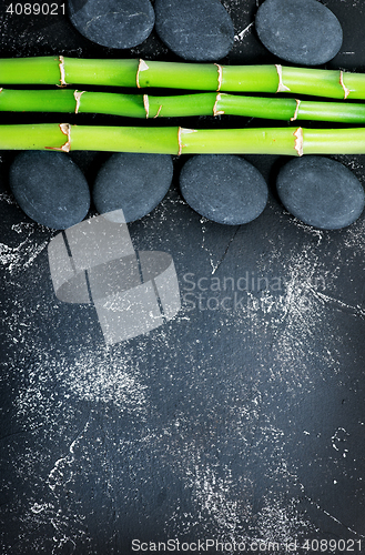 Image of basalt and bamboo