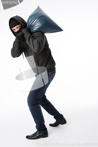 Image of Thief on pure white background