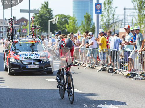 Image of The Cyclist Manuel Quinziato - Tour de France 2015