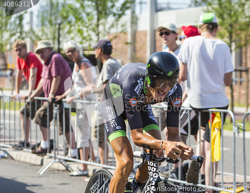 Image of The Cyclist Brice Feillu - Tour de France 2015