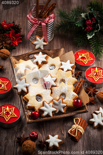 Image of Homemade cookies for Christmas