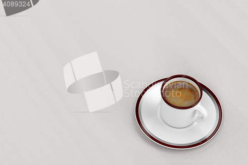 Image of Coffee on wooden table