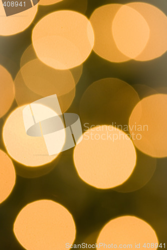 Image of Out of focus christmas lights