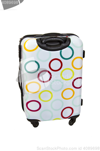 Image of Suitcase with wheels