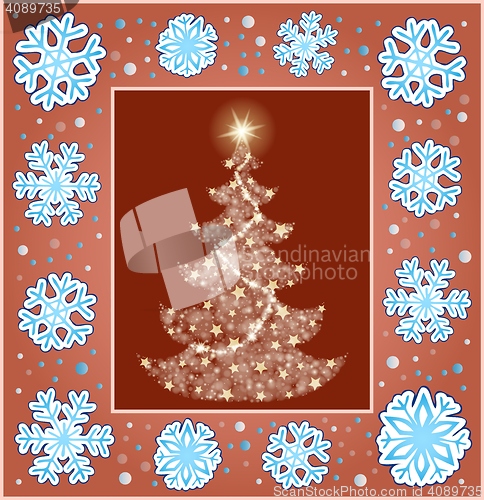 Image of Christmas composition greeting card 3