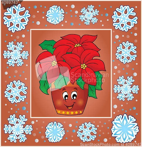 Image of Christmas composition greeting card 5