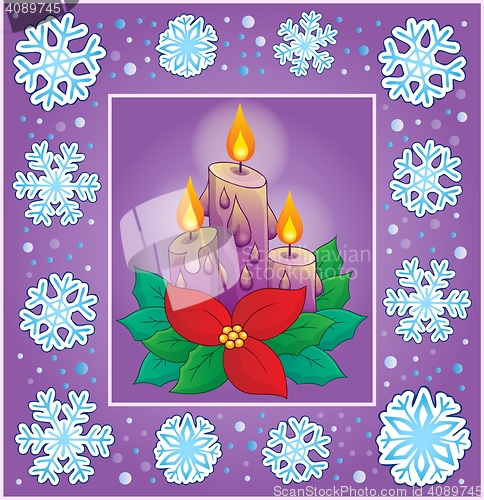Image of Christmas topic greeting card 8