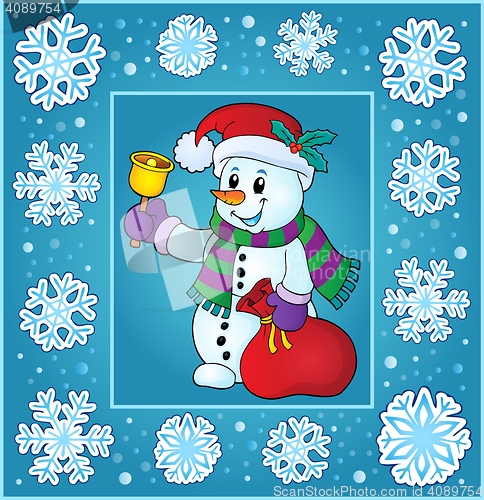 Image of Christmas topic greeting card 9