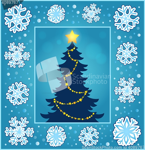 Image of Christmas composition greeting card 2