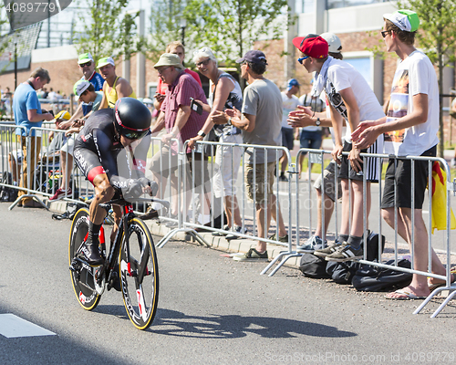 Image of The Cyclist Dominik Nerz - Tour de France 2015