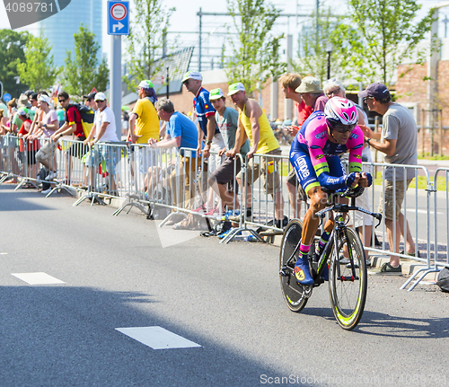 Image of The Cyclist Ruben Plaza Molina - Tour de France 2015