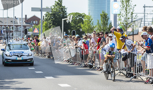 Image of The Cyclist Michael Matthews - Tour de France 2015