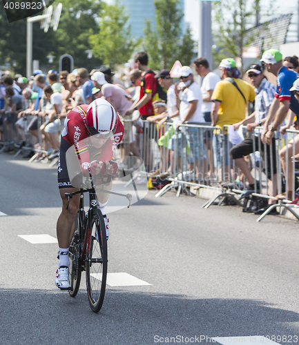 Image of The Cyclist Gregory Henderson - Tour de France 2015