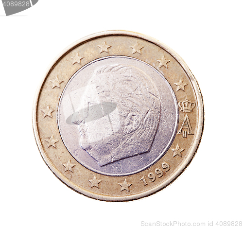 Image of coin worth one euro