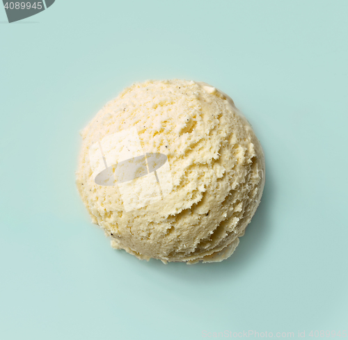 Image of vanilla ice cream ball