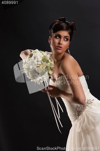 Image of Young Beautiful Bride