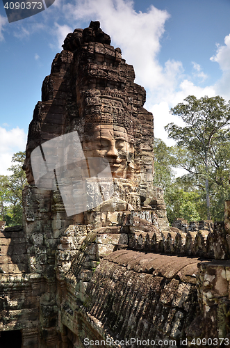 Image of Bayon Temple At Angkor Wat, Cambodia