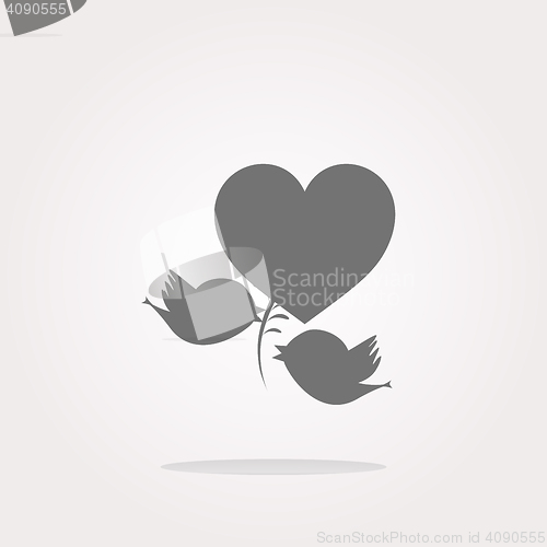 Image of vector Bird family web icons, web app button. vector icon. vector button 