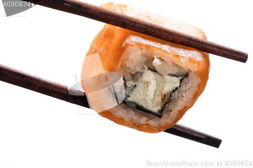 Image of Japanese Sushi On A Table