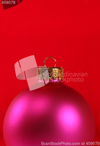 Image of pink ornament