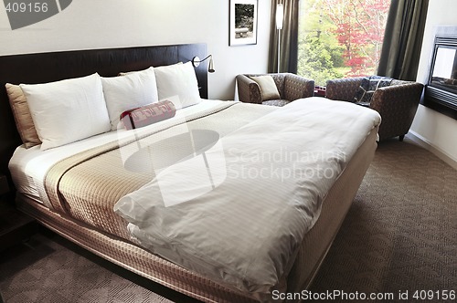 Image of Bedroom with comfortable bed