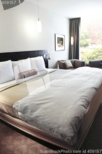 Image of Bedroom with comfortable bed