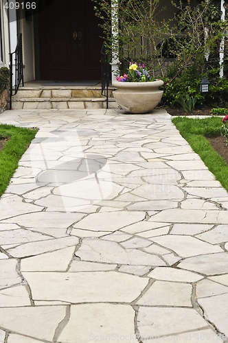 Image of Natural stone path