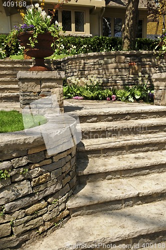 Image of Natural stone landscaping