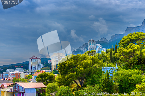 Image of The town in the mountains