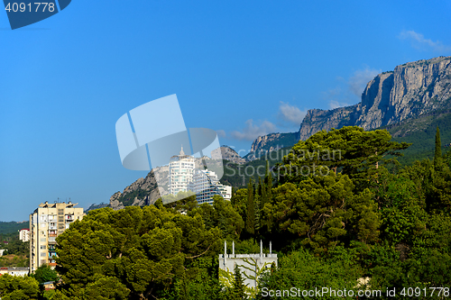 Image of The town in the mountains