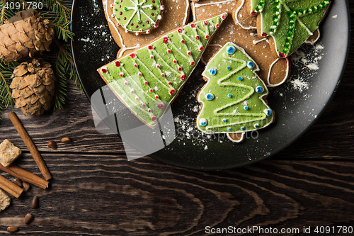 Image of New year homemade gingerbread