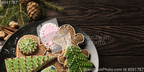 Image of New year homemade gingerbread